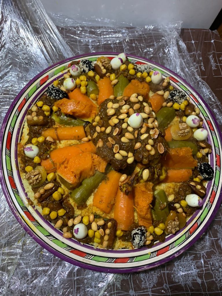 Maison Oum Ahmed menu